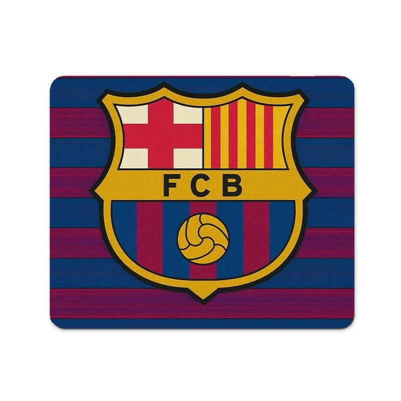  ماوس پد پاد آفرین طرح باشگاه بارسلونا کد 23 سایز 19*24 سانتی متر