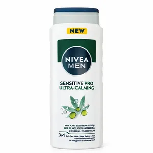 شامپو بدن نیوا مدل Sensitive Pro Ultra Calming با رایحه شیر مناسب برای انواع پوست حجم 500 میلی لیتر