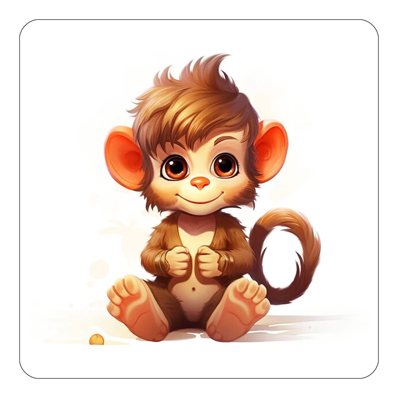 مگنت کاکتی طرح حیوانات کارتونی مدل mp28197