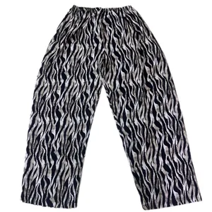 شلوار راحتی زنانه مدل نخی ببری