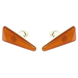 چراغ راهنما گلگیر خودرو آذرپارت کد MN1427 مناسب برای پراید بسته ۲ عددی
