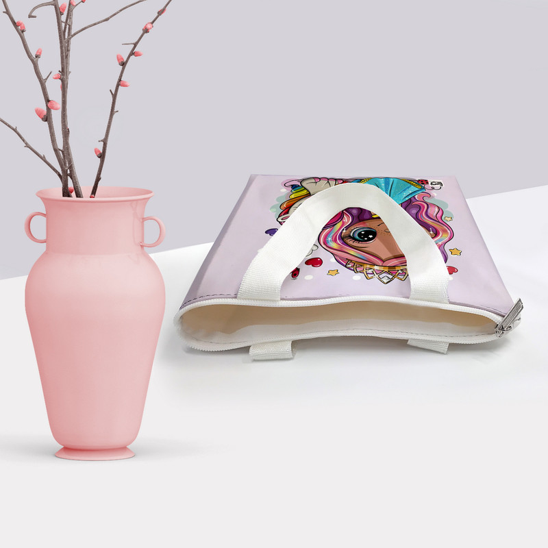 کیف دستی بچگانه فیوری مدل  پرنسس و تک شاخ طرح یونیکورن کد Queen 2258
