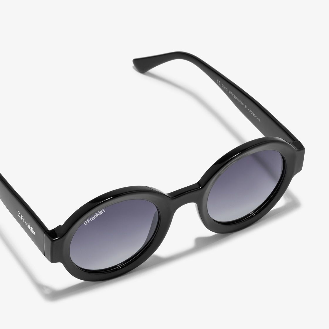 عینک آفتابی دیفرنکلین مدل 913 SHINY -GRADIENT SMOKE -  - 4