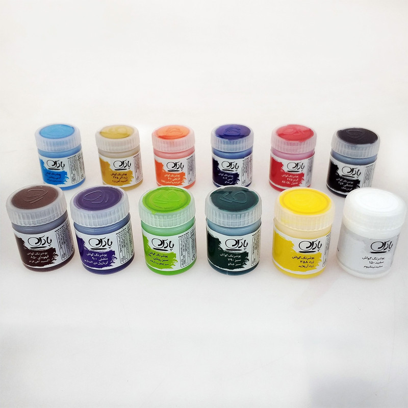 گواش 12 رنگ پارس کد 475402