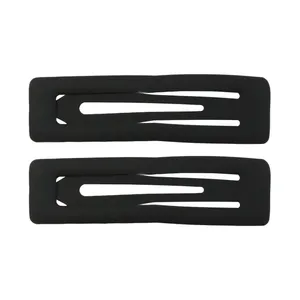 گیره مو زنانه مدل تق تقی مستطیل کد 205396 بسته 2 عددی