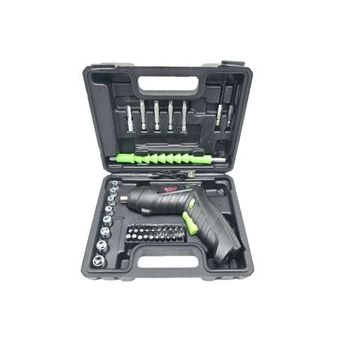 پیچ گوشتی شارژی 100 وات باس مدل BS1231H031 مجموعه 48 عددی