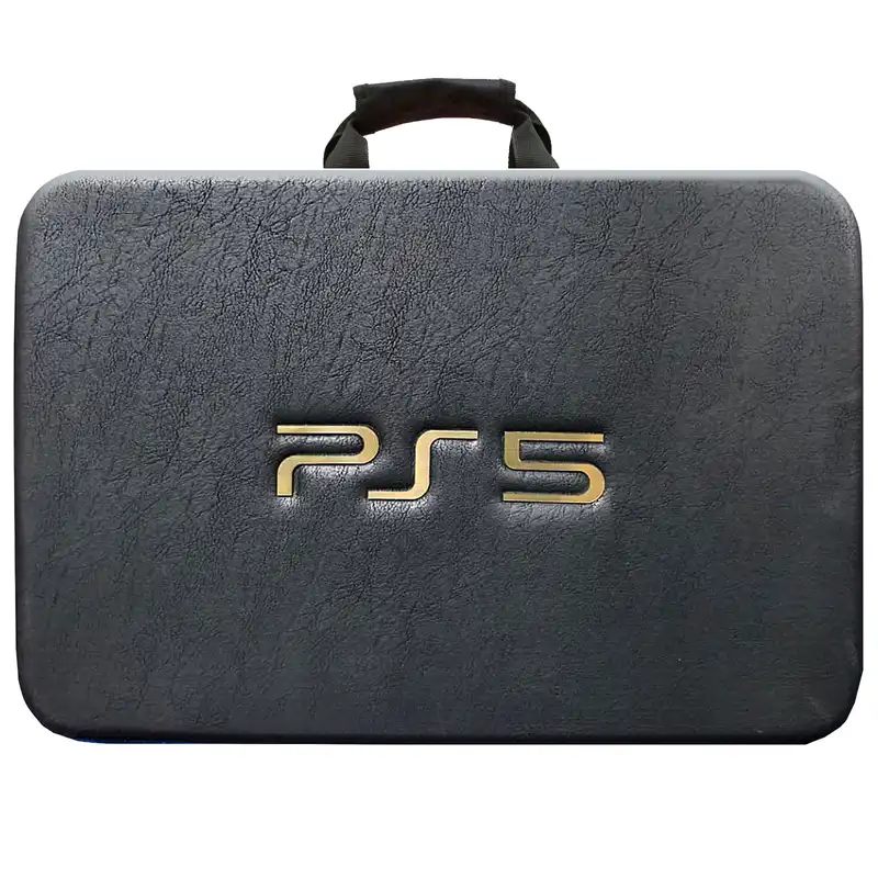 کیف حمل کنسول پلی استیشن 5 مدل چرم فلوتر