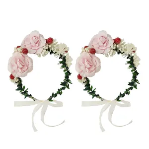 تاج مو دخترانه مدل رزناز کد N  بسته 2 عددی