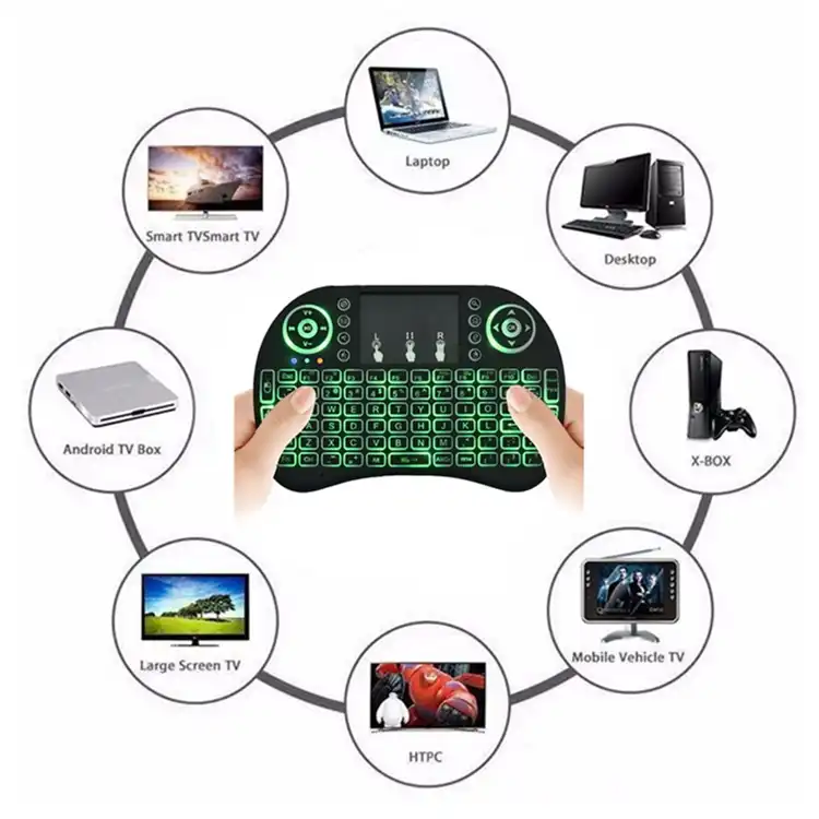 کیبورد بی سیم مدل i8