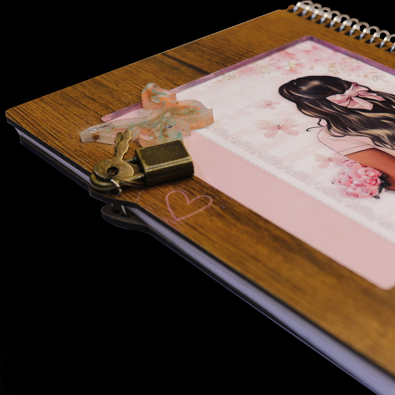 دفتر خاطرات 60 برگ کد GH 001