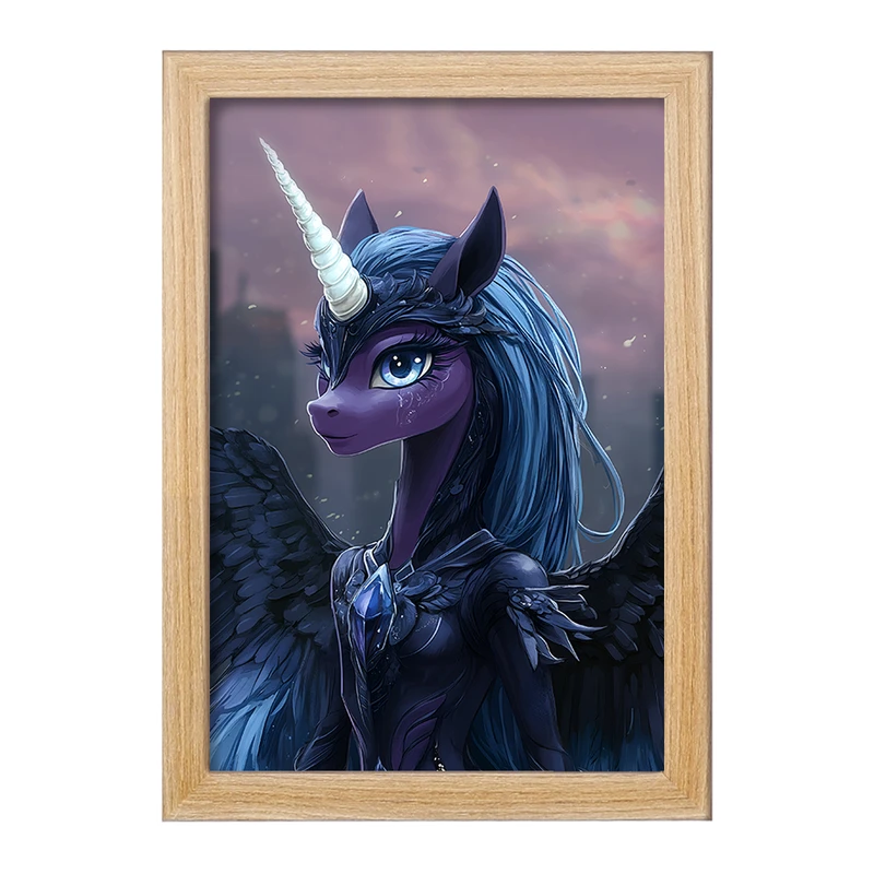 تابلو خندالو مدل اسب تک شاخ کد F6100