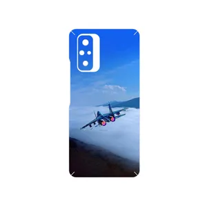 MAHOOT Fighter plane Su27 Cover Sticker for Xiaomi Redmi Note 10 Pro