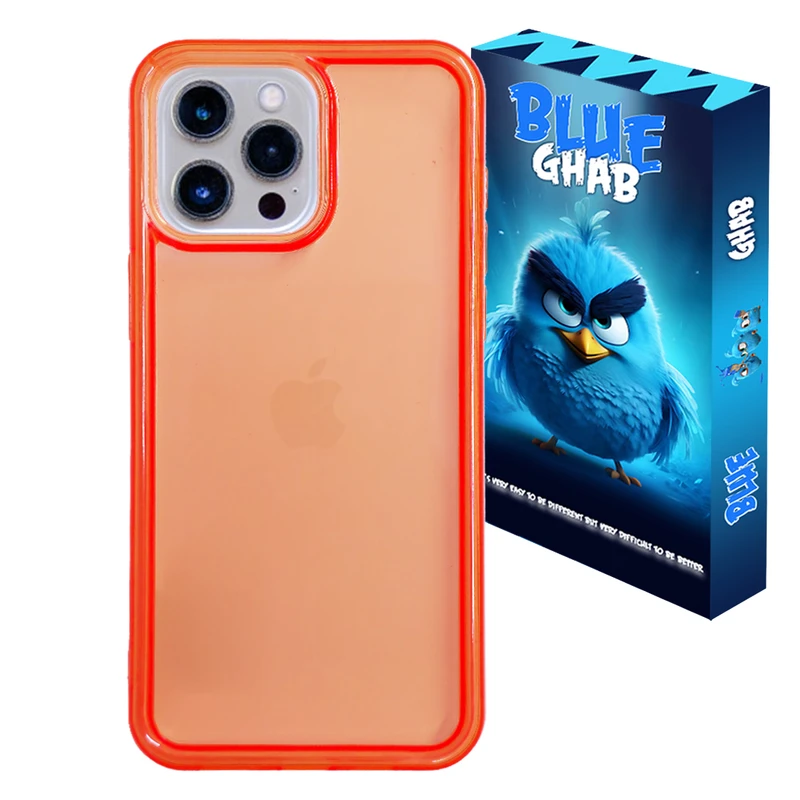 کاور بلو قاب مدل ژله ای کد O40 مناسب برای گوشی موبایل اپل iPhone 12 Pro