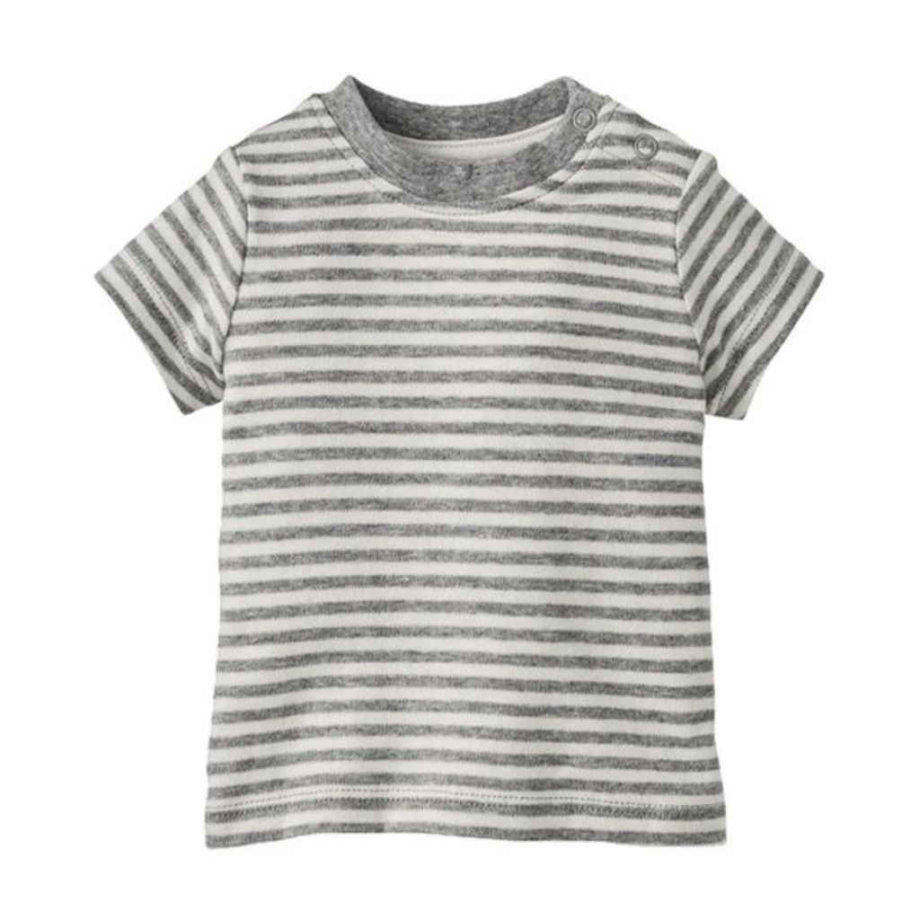 تی شرت آستین کوتاه نوزادی لوپیلو مدل راه راه SMB108  -  - 1