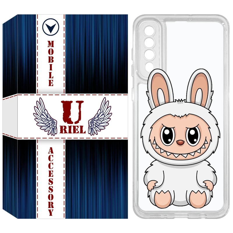 کاور یوریل مدل Clear کد 113 طرح لبوبو مناسب برای گوشی موبایل سامسونگ Galaxy A51