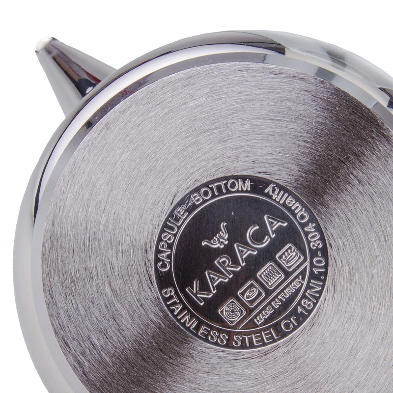 ست کتری و قوری کاراجا مدل کایرا رزگلد