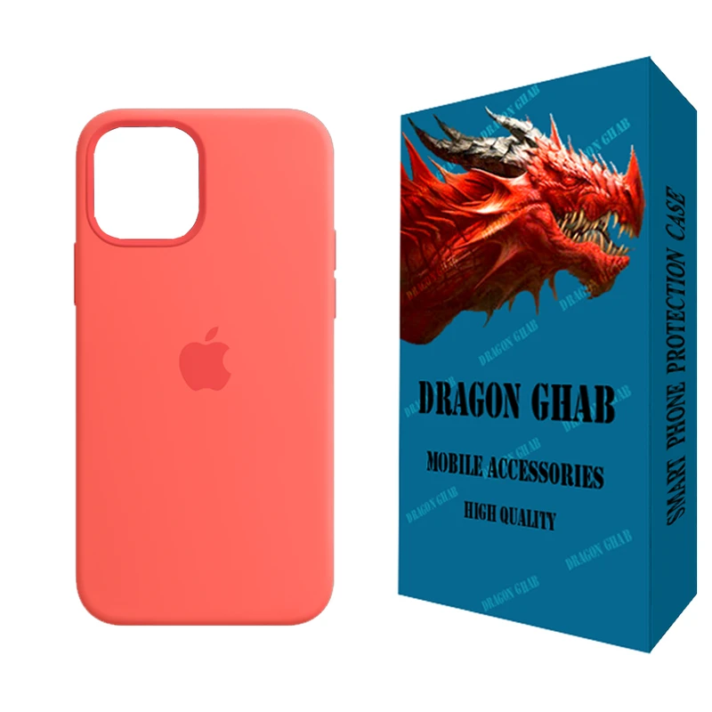  کاور دراگون قاب مدل سیلیکونی طرح SLB مناسب برای گوشی موبایل اپل iPhone 12