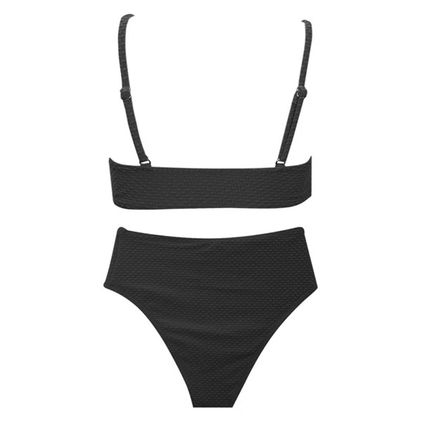 مایو زنانه کاپشی مدل high waist B07