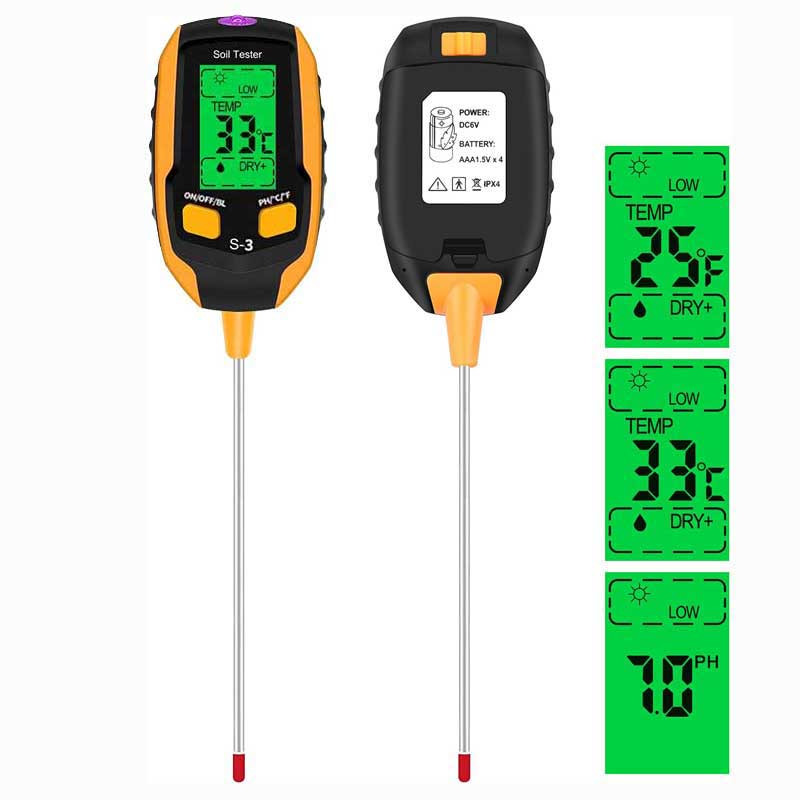 رطوبت سنج و PH سنج خاک مدل NETPIL SN58 رطوبت سنج و PH سنج خاک مدل NETPIL SN58