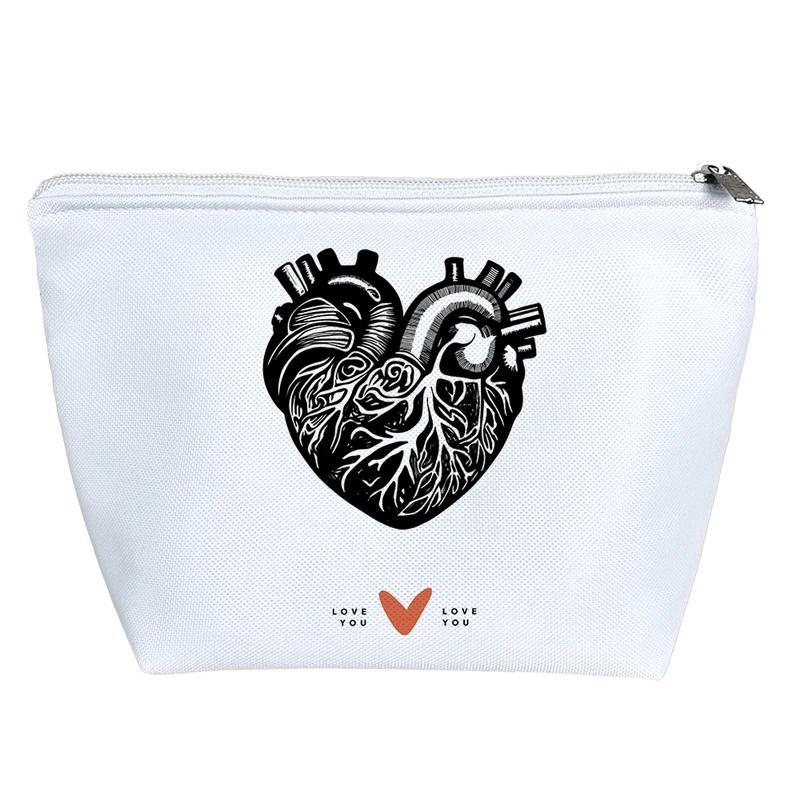 کیف لوازم آرایش دخترانه خندالو مدل Love You کد H1979