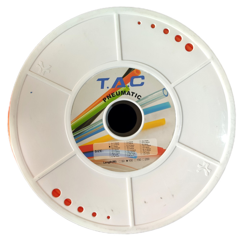 شلنگ پنوماتیک تی ای سی مدل 8x5 طول 100 متر شلنگ پنوماتیک تی ای سی مدل 8x5 طول 100 متر