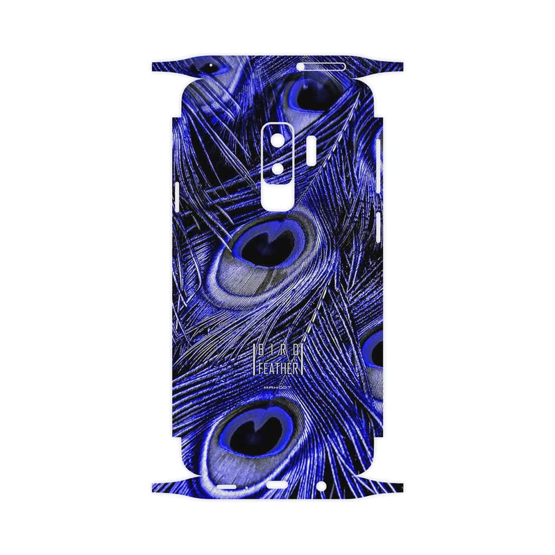 برچسب پوششی ماهوت مدل Purple Feather-FullSkin مناسب برای گوشی موبایل سامسونگ Galaxy S9 Plus