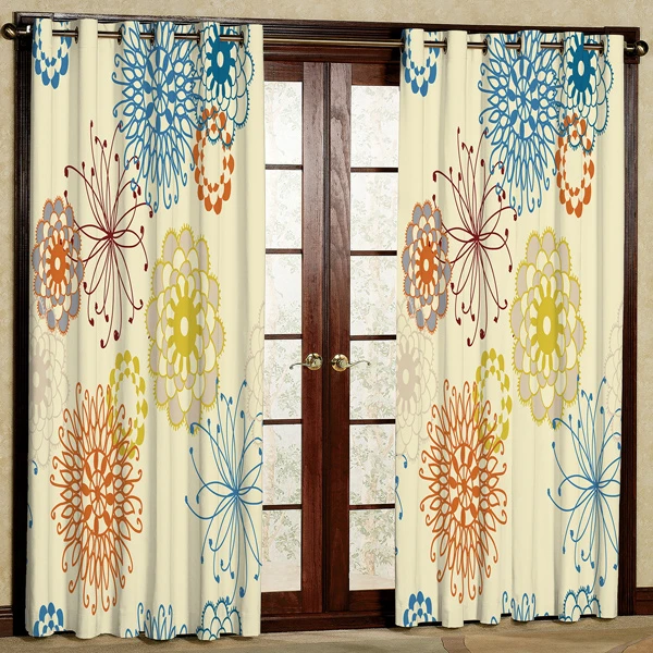 پرده مدل مخمل پانچی کد 6648 سایز 280x140 سانتی متر
