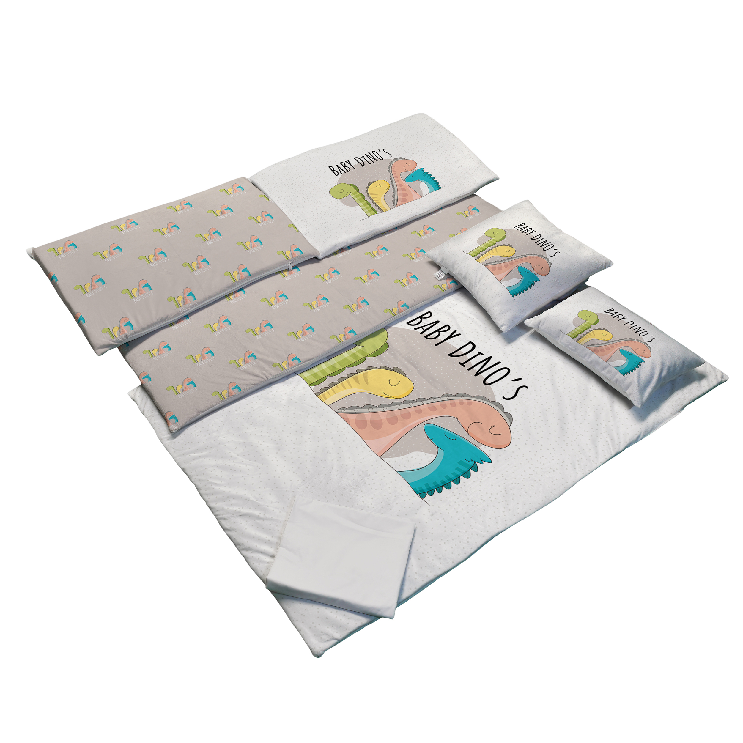 سرویس روتختی 7 تکه کودک مامزکیوتی مدل بچه دایناسورSK91