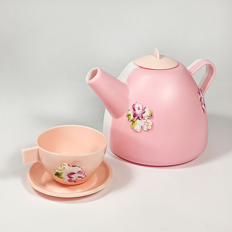 ست اسباب بازی آشپزخانه مدل چایی خوری چهارنفره TK-4P