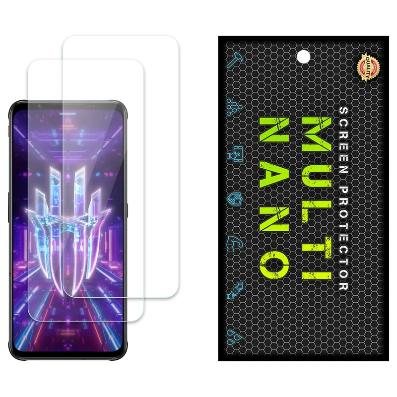 محافظ صفحه نمایش مولتی نانو مدل X-S2N مناسب برای گوشی موبایل زد تی ایی Nubia Red Magic 7 بسته دو عددی