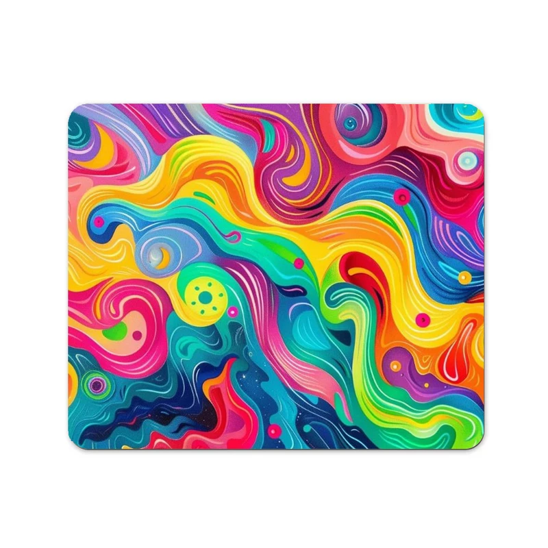 ماوس پد پاد آفرین مدل رنگارنگ کد DKMP15 سایز 24*19 سانتی متر