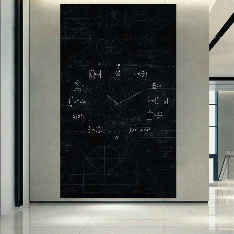 تابلو بوم طرح ریاضی مدل ساعت محاسباتی کد AR2659