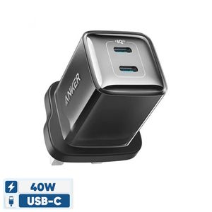 شارژر دیواری 40 وات دو پورت انکر مدل A2038