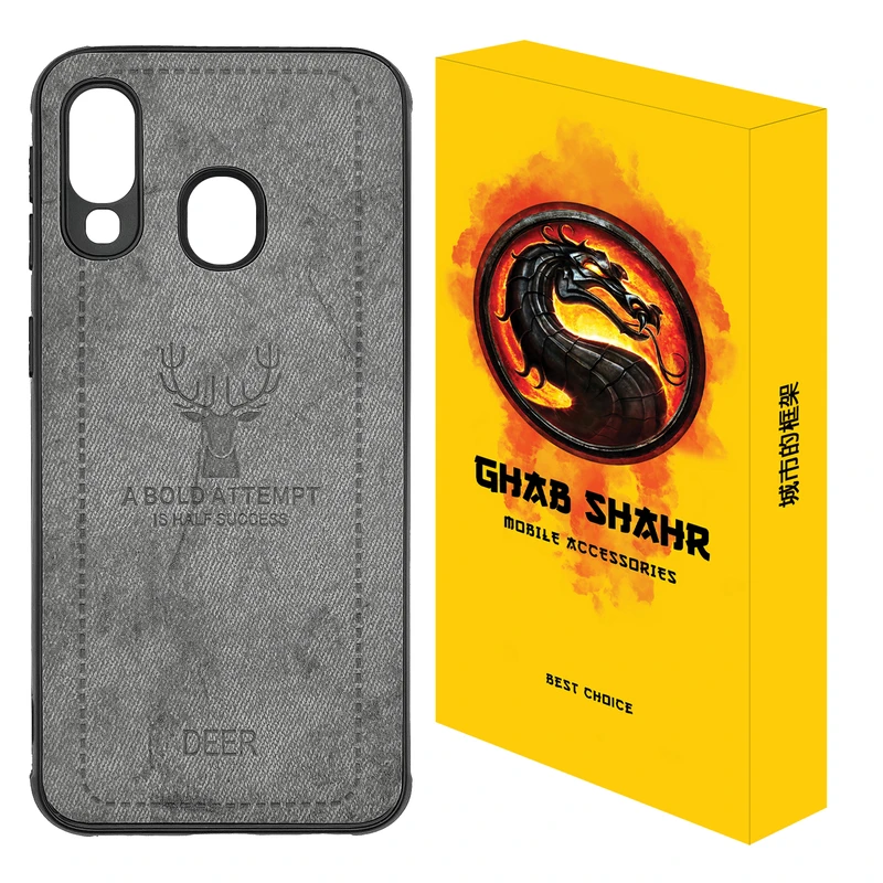 کاور قاب شهر مدل گوزنی مناسب برای گوشی موبایل سامسونگ Galaxy A40