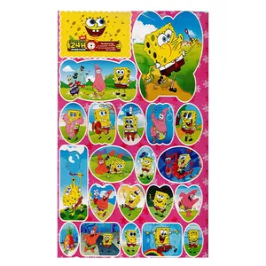 استیکر کودک طرح باب اسفنجی مدل b1
