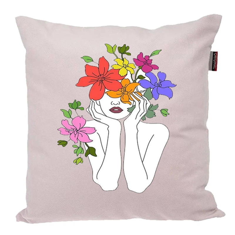 کوسن ناریکو مدل فانتزی طرح مینیمال کد 04780