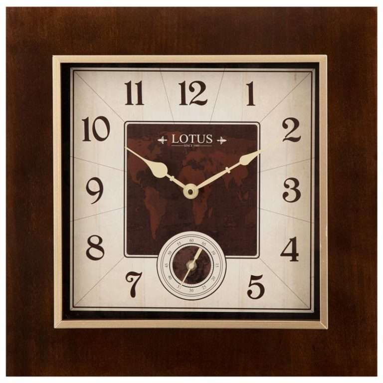ساعت دیواری لوتوس مدل W-9916