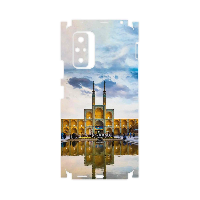برچسب پوششی ماهوت مدل Amir Chakhmaq Square Yazd-FullSkin مناسب برای گوشی موبایل شیائومی Redmi Note 10 Pro
