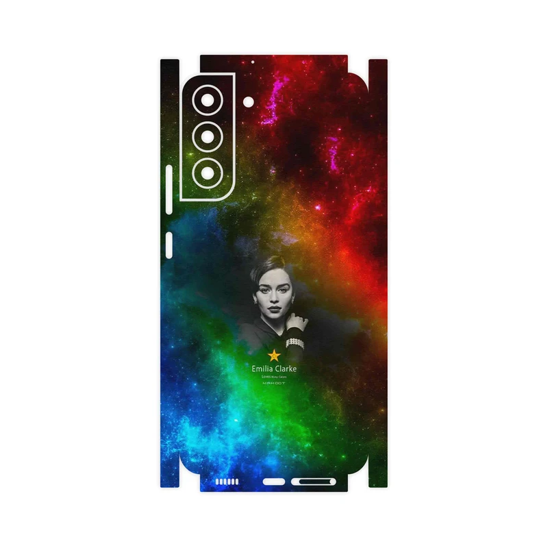 برچسب پوششی ماهوت مدل emilia clarke-FullSkin مناسب برای گوشی موبایل سامسونگ Galaxy S22 Plus 5G
