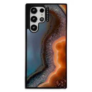 AKAM AMCWSGS22U-MARBEL11 Cover For Samsung Galaxy S22 Ultra
