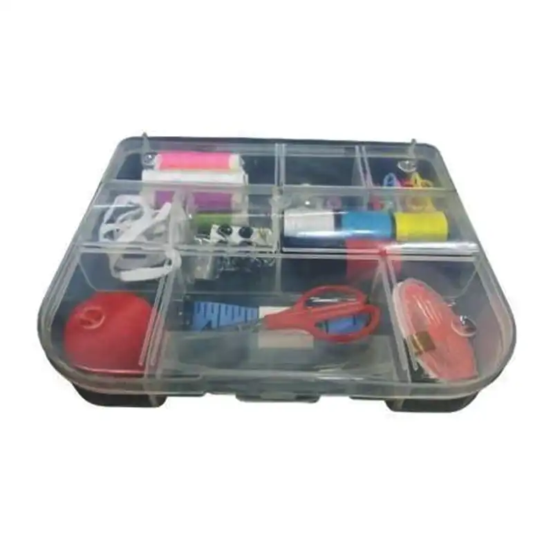 جعبه نخ و سوزن مدل مسافرتی کد PAH100 بسته 100 عددی