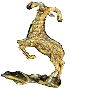 دکوری برنجی مدل قوچ 78