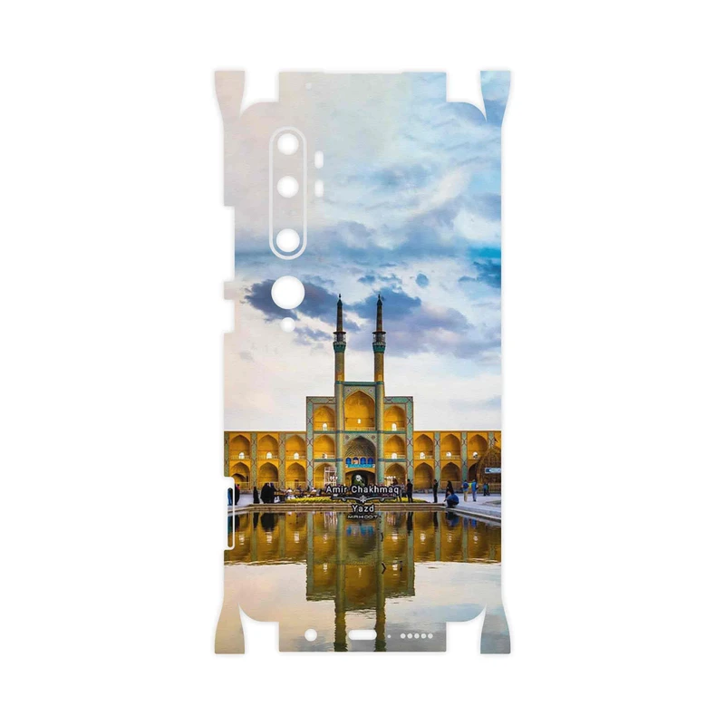 برچسب پوششی ماهوت مدل Amir Chakhmaq Square Yazd-FullSkin مناسب برای گوشی موبایل شیائومی Mi Note 10 Pro