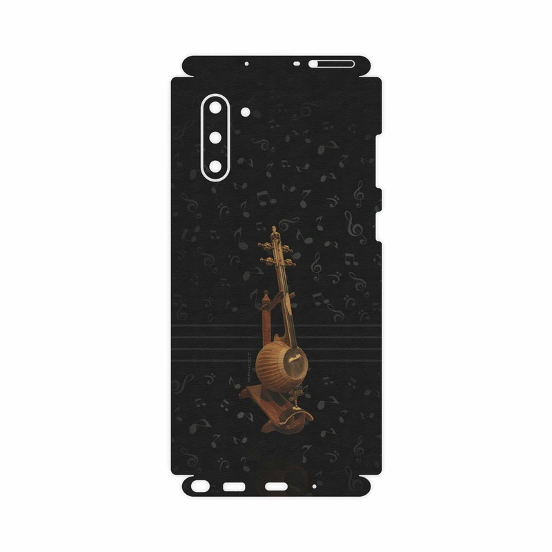 برچسب پوششی ماهوت مدل Persian Fiddle Instrument-FullSkin مناسب برای گوشی موبایل سامسونگ Galaxy Note 10