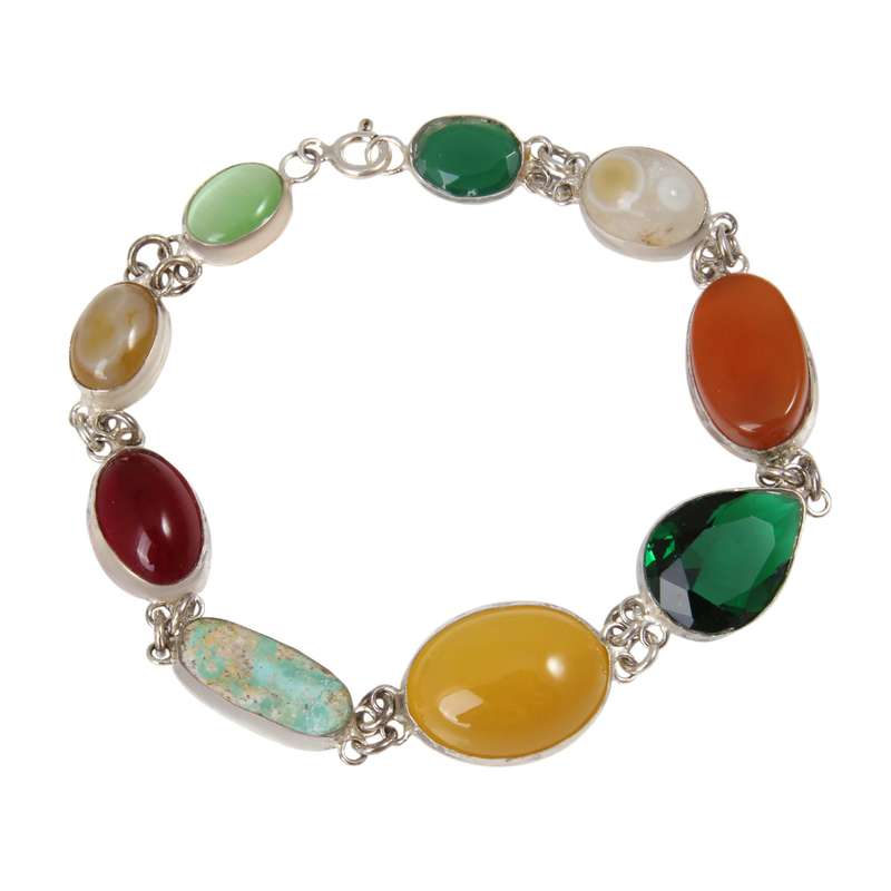 دستبند نقره زنانه بازرگانی میلادی مدل ام البنین کد DP_470