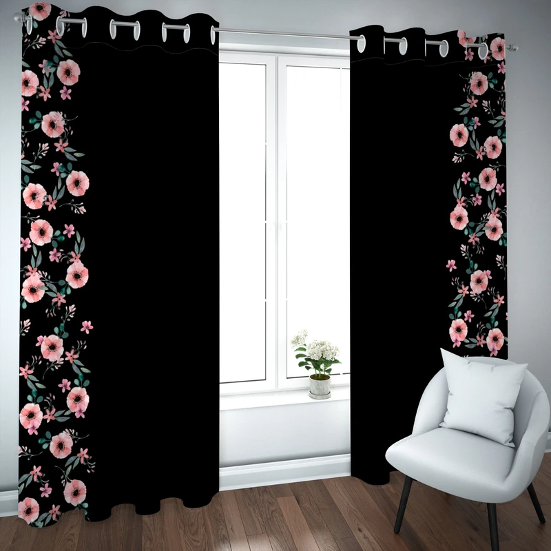 پرده مدل چاپی هازان سایز 300×150 سانتی متر 