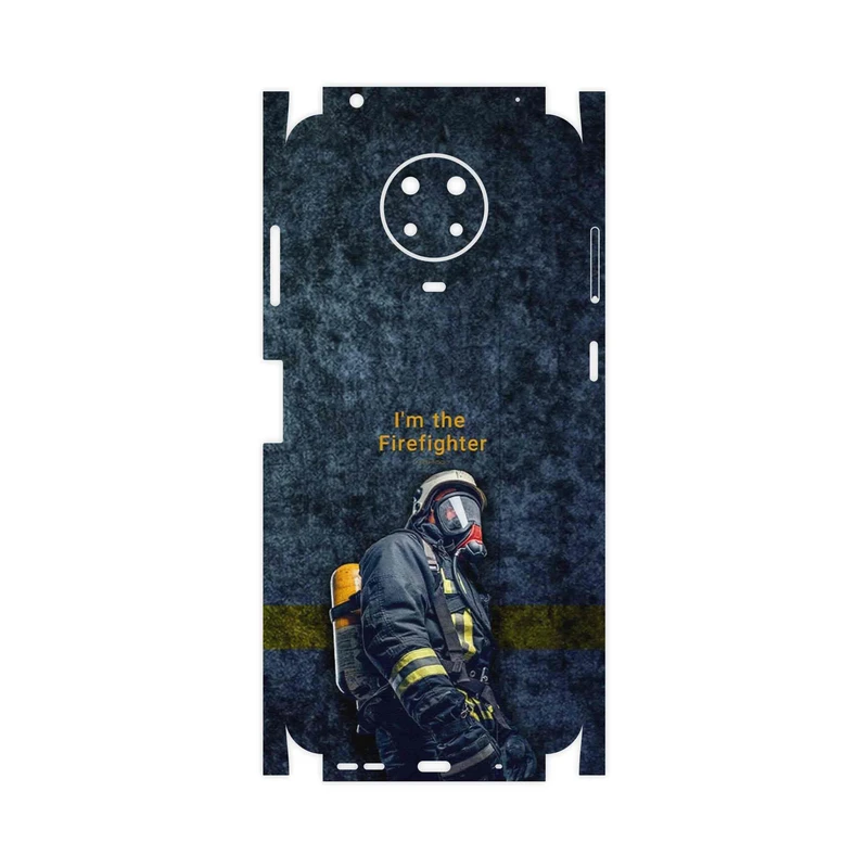 برچسب پوششی ماهوت مدل Firefighter-FullSkin مناسب برای گوشی موبایل نوکیا G20