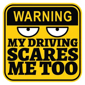 برچسب خودرو  پویا مارکت طرح دست فرمون کد 3453