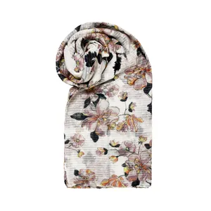 شال زنانه مدل گلدار کد SH12