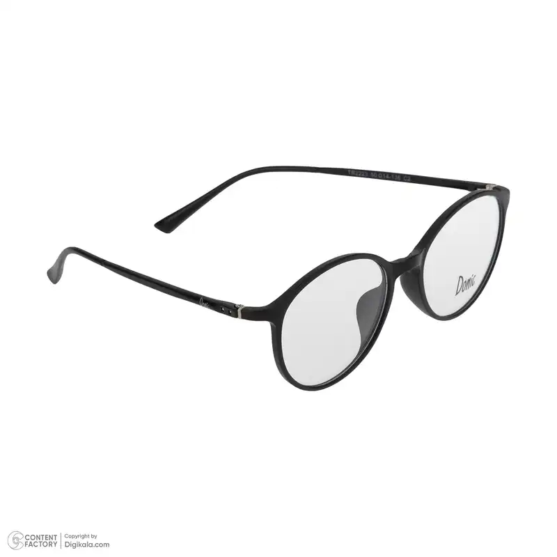 فریم عینک طبی دونیک مدل tr2223-c2 به همراه کاور آفتابی مجموعه 6 عددی
